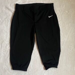 Nike Black Cropped Athletic Pants